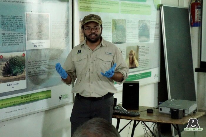 Mr. Wasim Akram gave an elaborate presentation on snake identification and snake first aid.