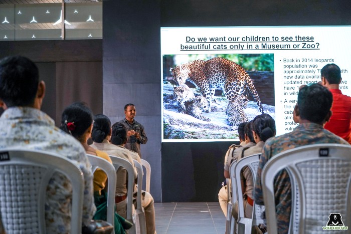 Dr. Nikhil Bangar gave a talk on leopard conservation 