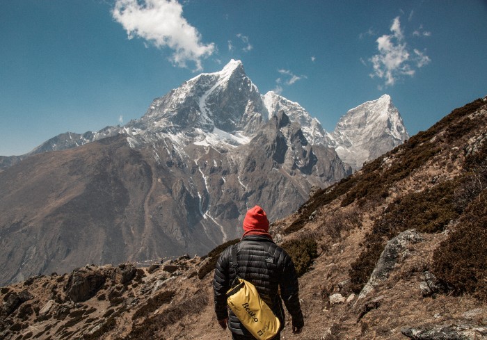 The Himalayas face deterioration due to tourist activity. [Photo (c) Unsplash/Christopher Burns]