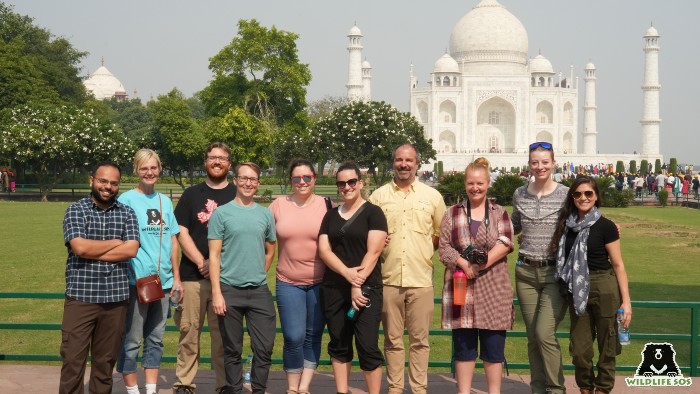 Bear TAG team visit Taj Mahal in Agra