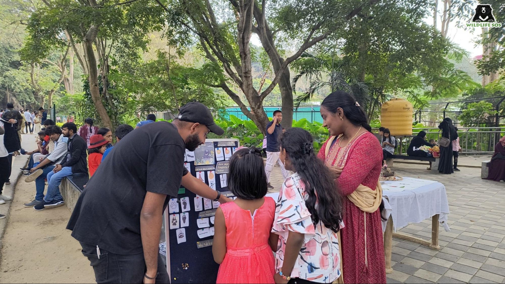 Wildlife SOS conducted a herbarium workshop in Bannerghatta Zoo